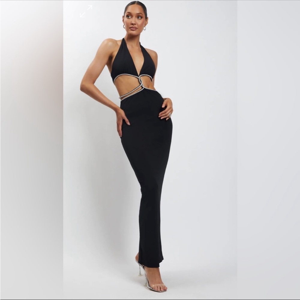 Meshki Nicha Dress, Black, Size S